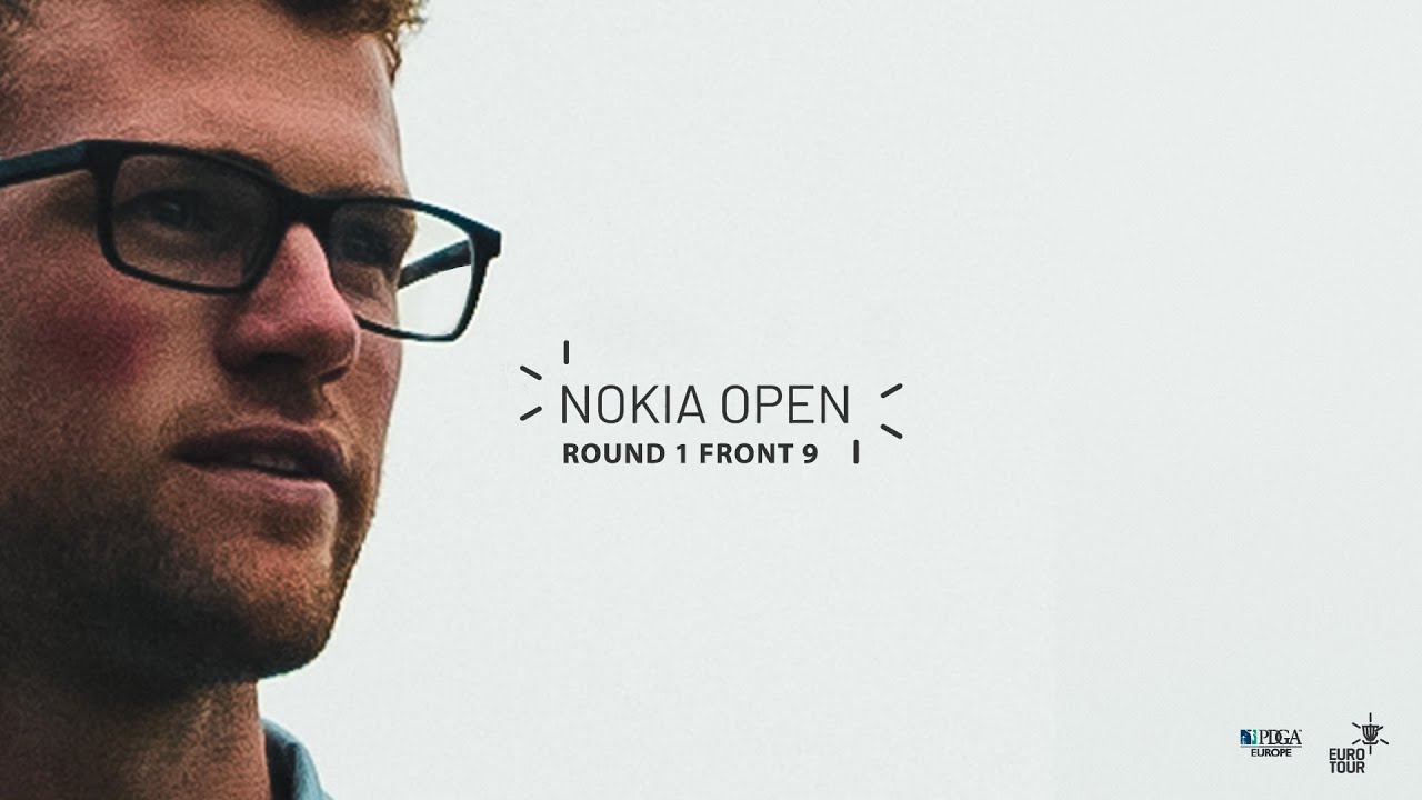2022 PDGA Euro Tour #6 - Nokia Open | R1F9 Feature Card | Gilbert, Mäkelä, Jokinen, Davidsson | MDG