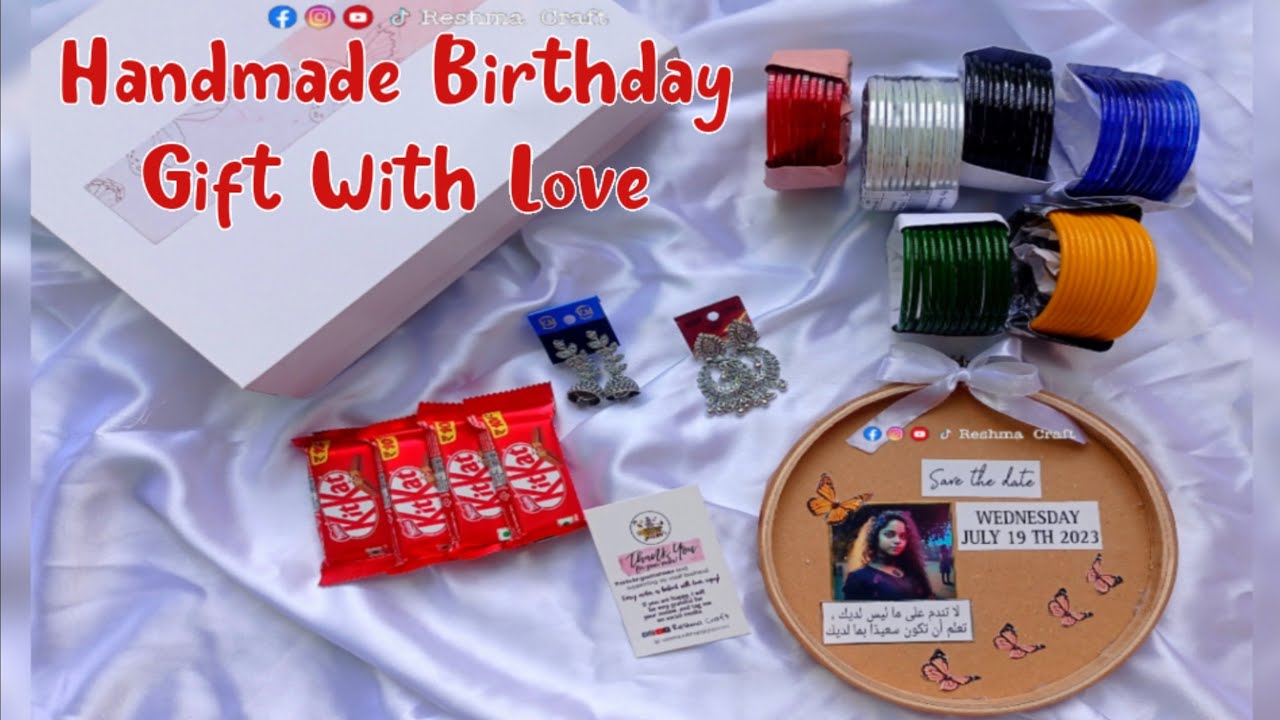 Birthday Gift For Girlfriend Gift Combo Idea Handmade Gift Box