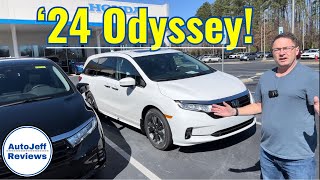 2024 Honda Odyssey Elite Inside & Out  Is this the Best Minivan?