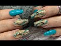 Watch Me Work (my client didn’t pay!): Teal/Brown/Golden Marble ft Madam Glam and Cheri Marble Tints