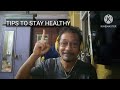 Tips tostay healthy