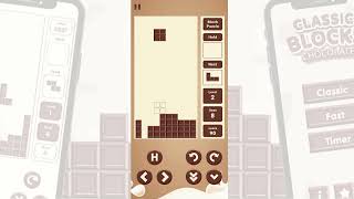 Block Puzzle Classic: Awesome block puzzle falling Game with blocks like chocolate. screenshot 3