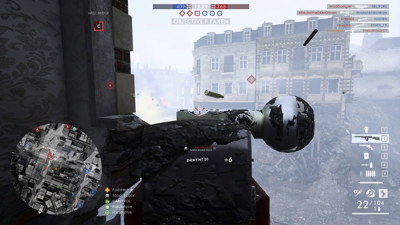 Battlefield 1- Fedorov Trench Amiens Scraps