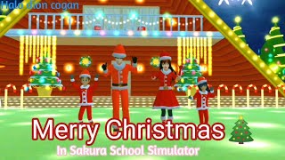 Merry Christmas In Sakura School Simulator