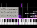Daniel - Declaração de Amor (Partitura)