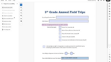 Fillable, Accessible Forms #11 - Accessibility