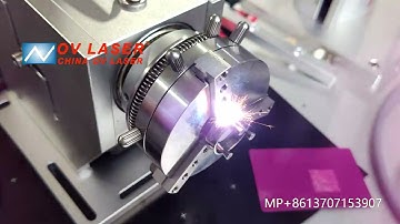 How to engrave ring inside and outside by fiber laser marking machine?