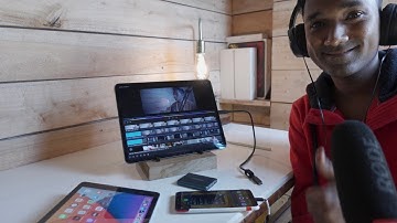 LumaFusion 3.0 live External Drive Editing Using Samsung SSD ( Q n A )