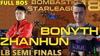 BSL18 LB Semis: Zhanhun vs Bonyth - Full bo5 Between Two Power Protoss Players!