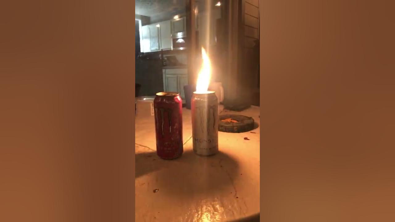 Monster Can Candle YouTube