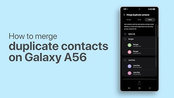 How to Merge Duplicate Contacts on Galaxy S25