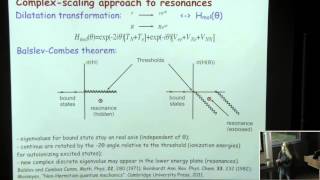 Anna Krylov, Complex-scaled equation-of-motion coupled-cluster method with...