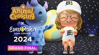 Eurovision 2024 Final, but it's Animal Crossing (and I sing)