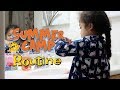 MORNING ROUTINE BEFORE SUMMER CAMP  | RAISING HALO VLOGS