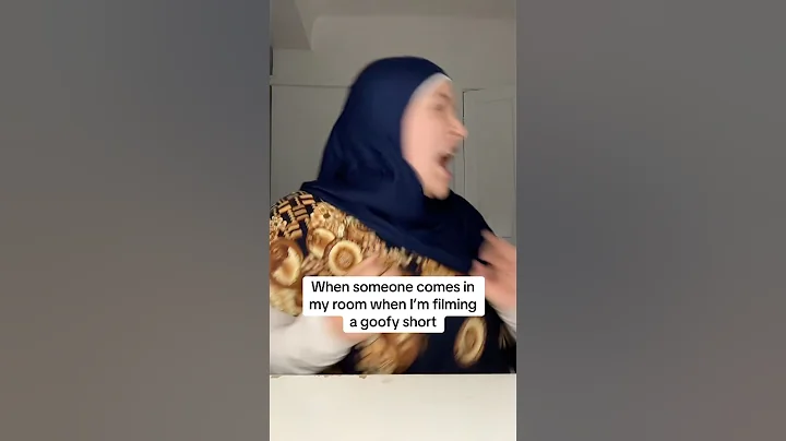 Second hand embarrassment💀 #shorts #goofy #siblings #funny #trend #hijabi #relatable #fyp