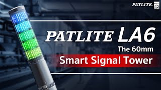 PATLITE LA6 : The 60mm Smart Signal Tower | IBCON