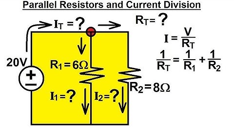 Electrical Engineering: Basic Laws (14 of 31) Parallel Resistors and Current Division