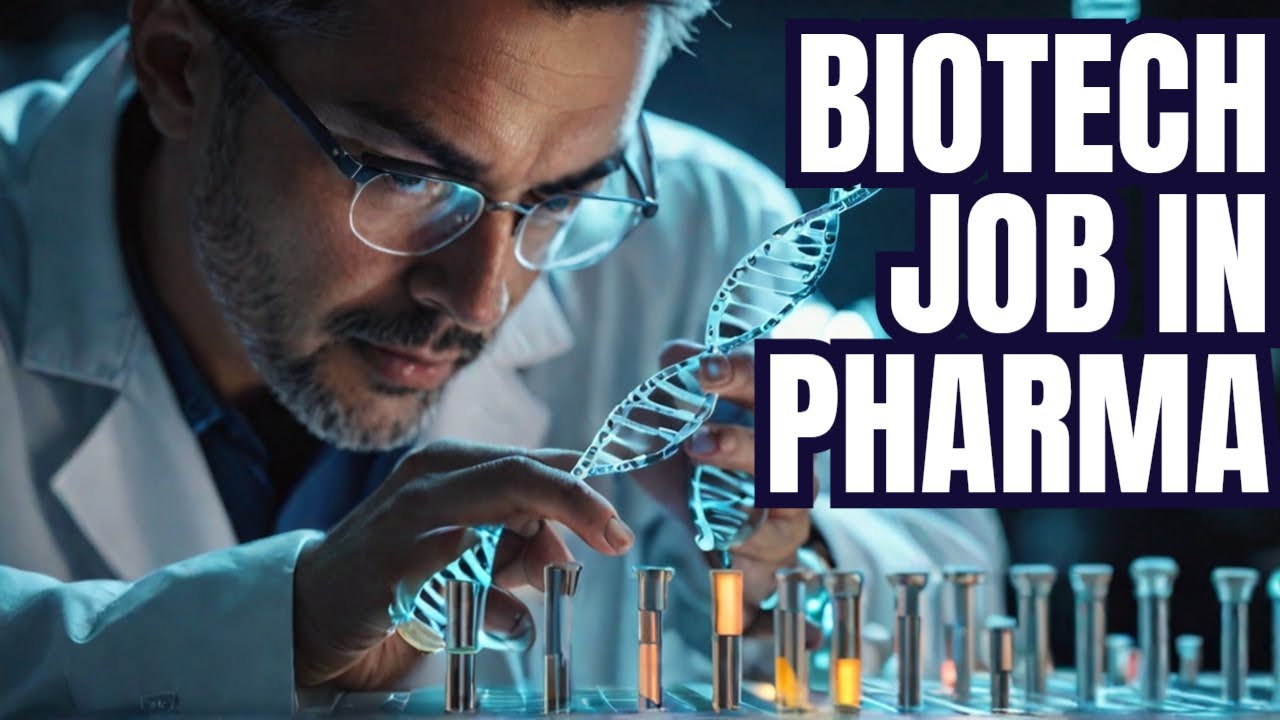 Career in Pharmaceutical Biotechnology YouTube