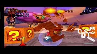 Play Game Ctr Crash Team Racing Ps 1 Adventure - Pinstripes Challenge