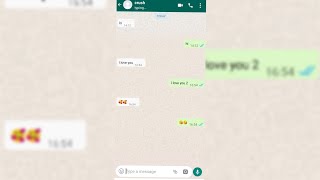 Make Fake Chat On Whatsapp | Crush Send me I Love You | Best App For Whatsapp || #shorts #myshorts screenshot 4