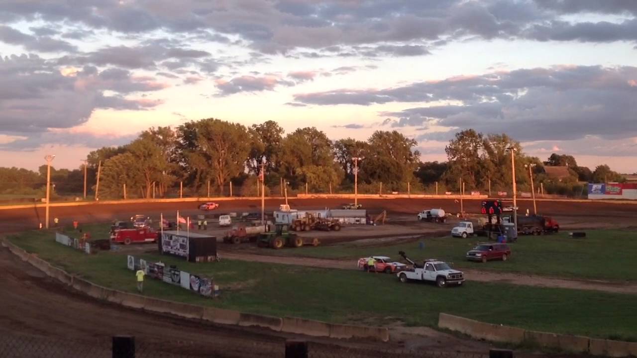 9/10/16 Daugherty speedway heat race 87s YouTube