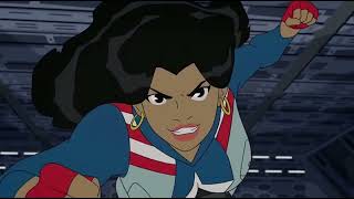 America Chavez all powers scene from Marvel Rising#1 #americachavez #marvelrising