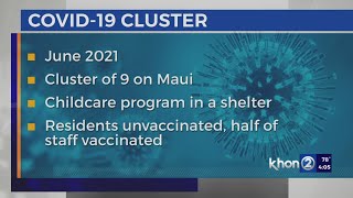 DOH: COVID clusters investigated in connection to Maui childcare program, Big Island homeless shelte