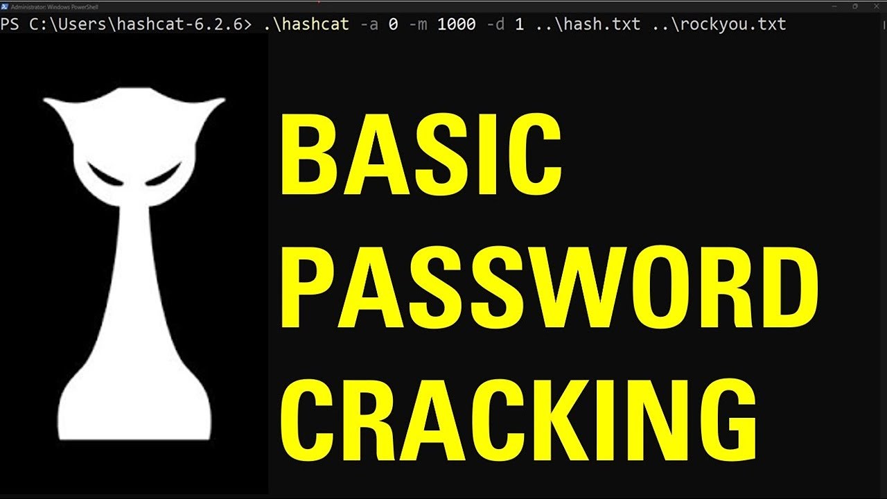 Basic password cracking with hashcat youtube