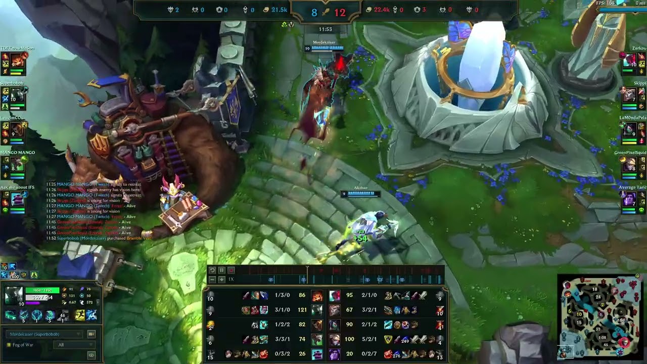 Mordekaiser vs Zaahen (Jungle). 15/3/15. NA Diamond 2. 26.03