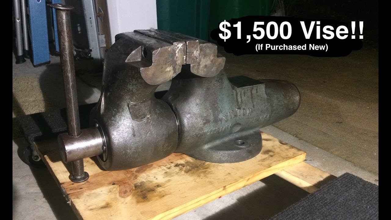 Assembling a Wilton Bench Vise Restoration Complete YouTube