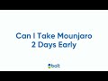 Can I take Mounjaro 2 days early? Dosing interval guidance