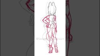 Let’s do Bebe’s turnaround! #art #animation #characterdesign