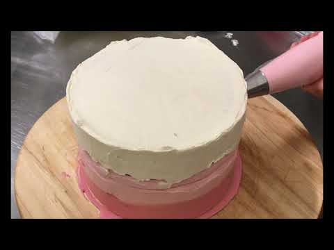 Vidéo: Comment glacer un gâteau à une seule couche ?