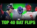 The top 40 MLB bat flips of 2019! | MLB Highlights