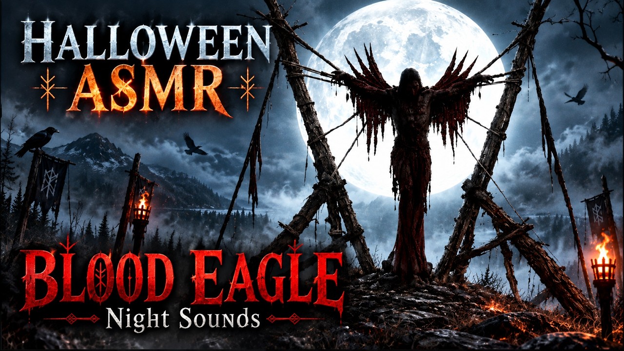 Blood Eagle | Halloween Viking ASMR 🎃 Dark Nordic Night Ambience - YouTube
