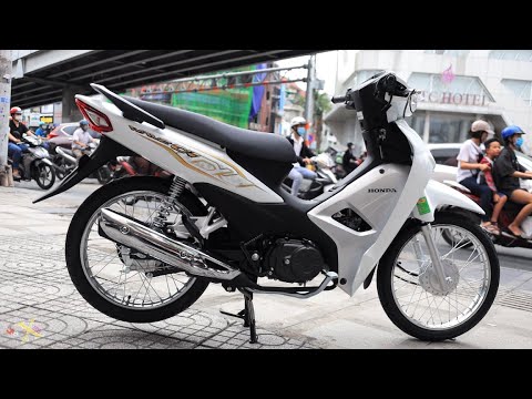 Honda Wave Alpha 110 2023  Trắng Xanh  Walkaround  YouTube