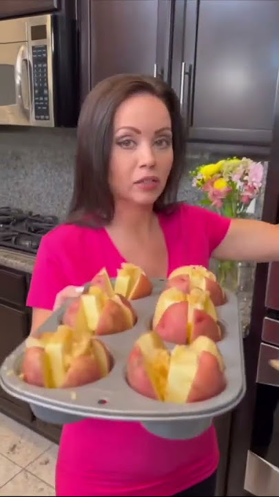 Genius Potato Hack 🥔 #recipe #easyrecipes #cooking #lifehacks