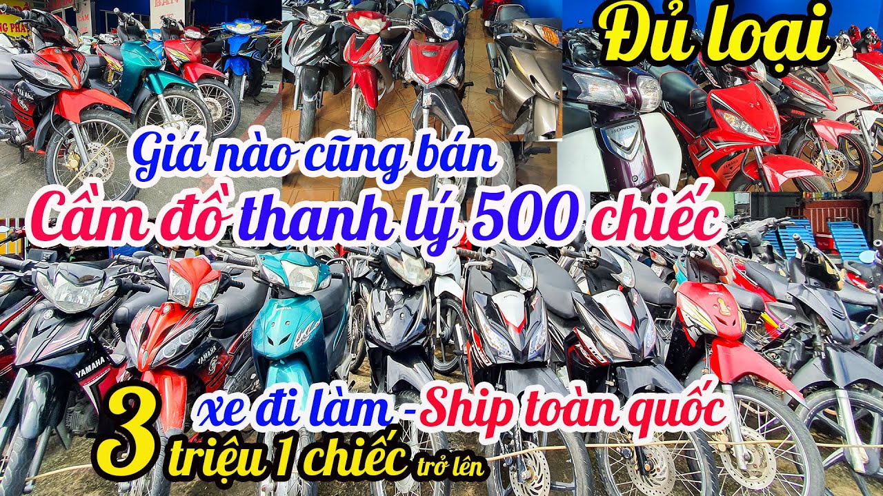 CẦN TIỀN GẤP CẦM ĐỒ THANH LÝ WAVE ANPHA SIRIUS FUTURE... - youtube