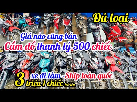 Video CẦN TIỀN GẤP CẦM ĐỒ THANH LÝ WAVE ANPHA SIRIUS FUTURE... - youtube