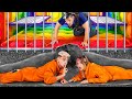 Pop It Jail vs Simple Dimple Jail! We Stuck in Weird Prison!