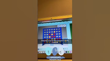 Enjoying is Fun to Play Connect 4 on the Computer