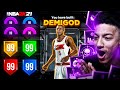 *New* SPEED BOOSTING DEMIGOD BUILD NBA2K21! BEST POINT GUARD PLAYMAKING SHOT 50+ BADGES! AUTO GREENS