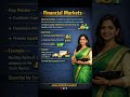 Financial market in short । #financialmarkets #financialmarketing #moneymarket #capitalmarket