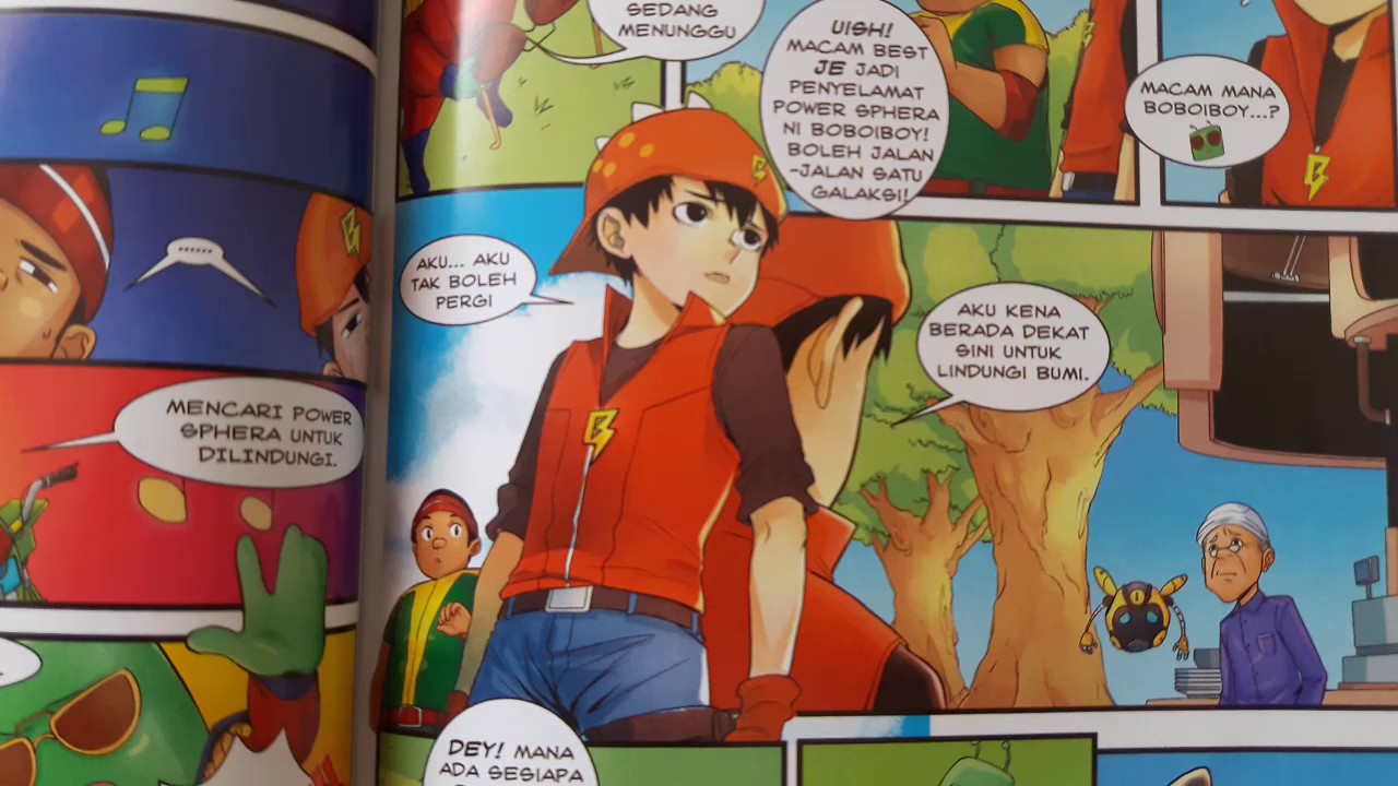 BoBoiBoy Galaxy Comic Practising Puberty Fan Dubs YouTube