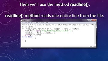How to read the First Line of a File in Python Language