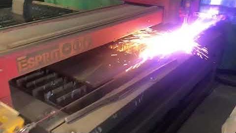Esprit Lightning HD2000 CNC Plasma Cutting System - Fitted with Hypertherm HPR 260XD Plasma Cutter