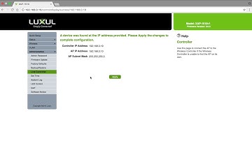 NetSmarts How-To: Controller Link an AP
