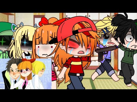 Ppg and Rrb reacting to their ships ll Gacha club ll PPG X RRB [ Full part ]
