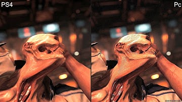 Doom Ultra Nightmare Graphics Pc Vs PS4 Graphics Comparison