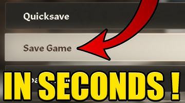 HOW to SAVE YOUR GAME in THE ELDER SCROLLS OBLIVION REMASTERED